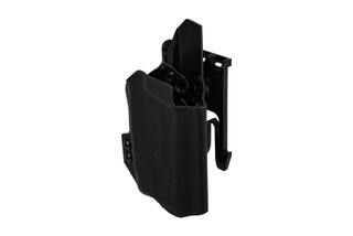 ANR Design Nidhogg CZ P10C light bearing OWB holster is compatible with Inforce weapon lights